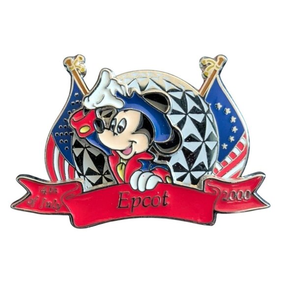 4 Disney pins Bambi Mickey Epcot 2000 John Flying Hidden Mickey March Hare - Picture 4 of 14